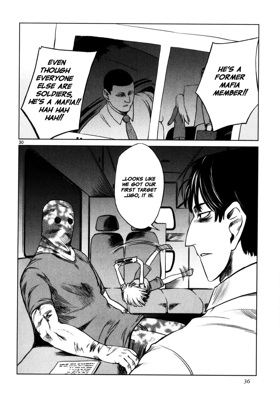 Jormungand Chapter 31 page 38 - Chapter 31: Soldier of Destruction phase.2