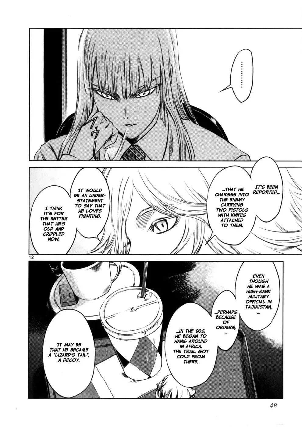 Jormungand Chapter 32 page 11 - Chapter 32: Soldier of Destruction phase.3