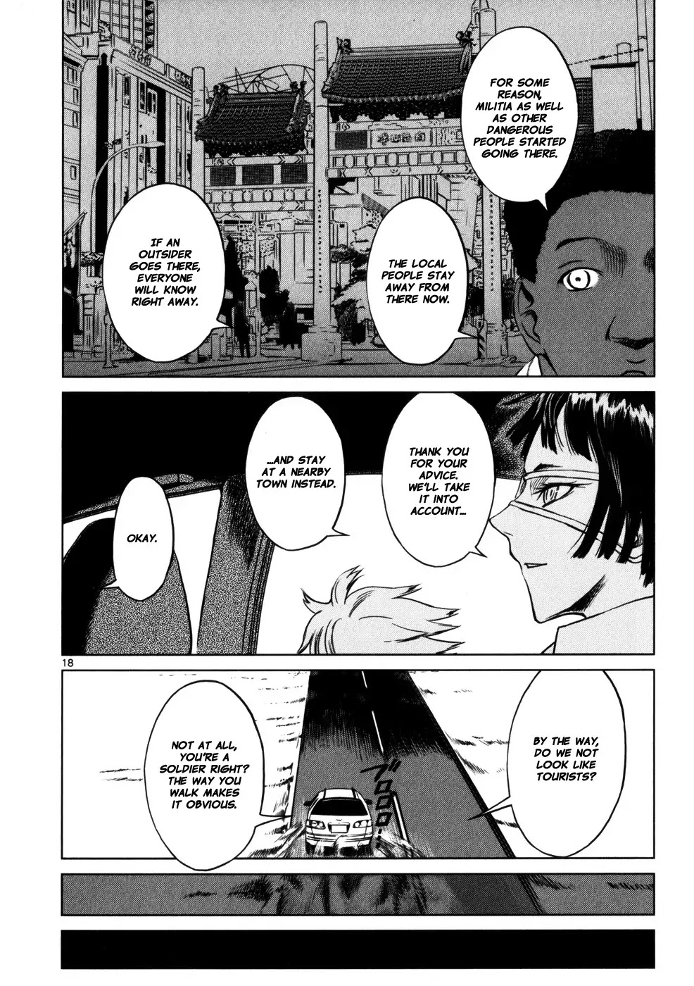 Jormungand Chapter 32 page 17 - Chapter 32: Soldier of Destruction phase.3