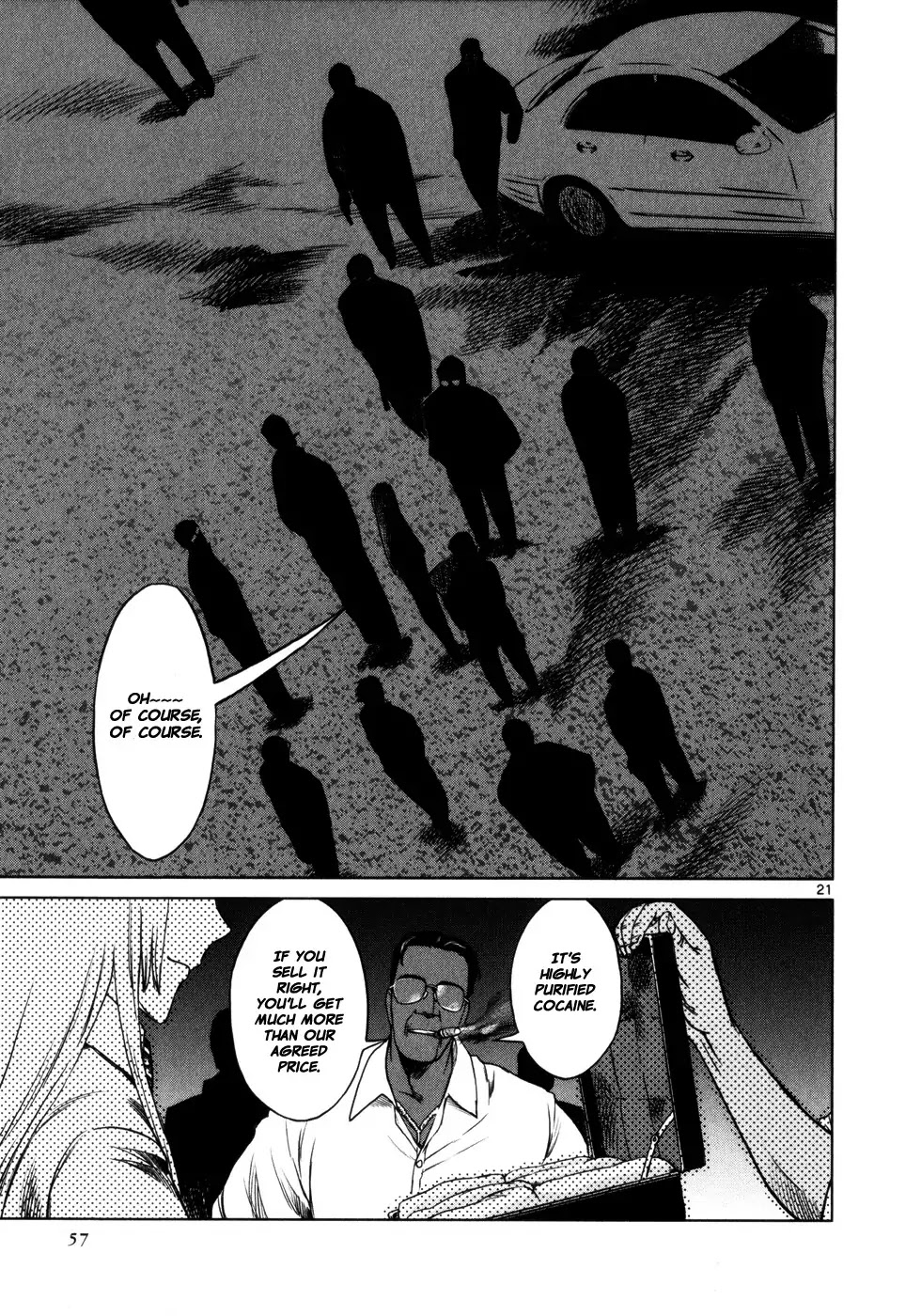 Jormungand Chapter 32 page 20 - Chapter 32: Soldier of Destruction phase.3
