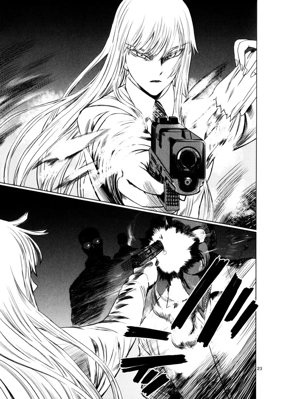 Jormungand Chapter 32 page 22 - Chapter 32: Soldier of Destruction phase.3