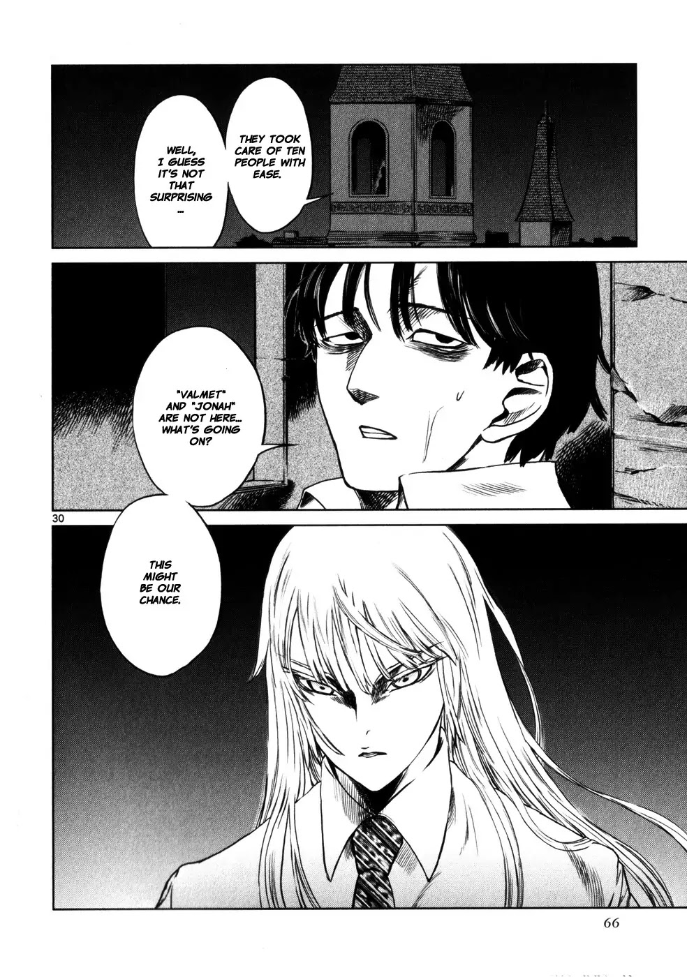 Jormungand Chapter 32 page 29 - Chapter 32: Soldier of Destruction phase.3