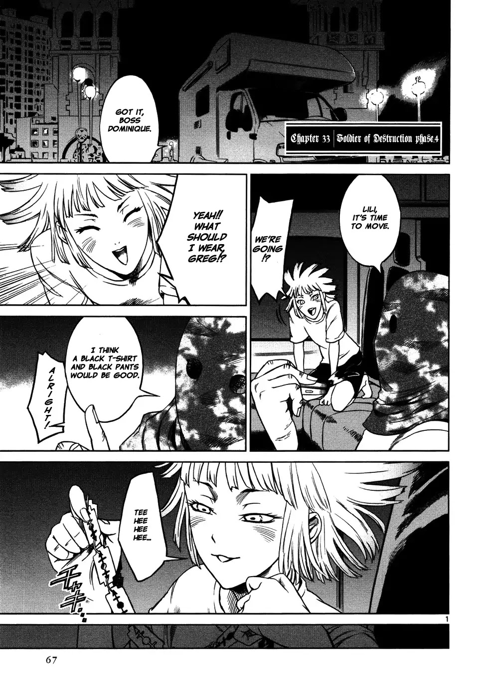 Jormungand Chapter 32 page 30 - Chapter 32: Soldier of Destruction phase.3