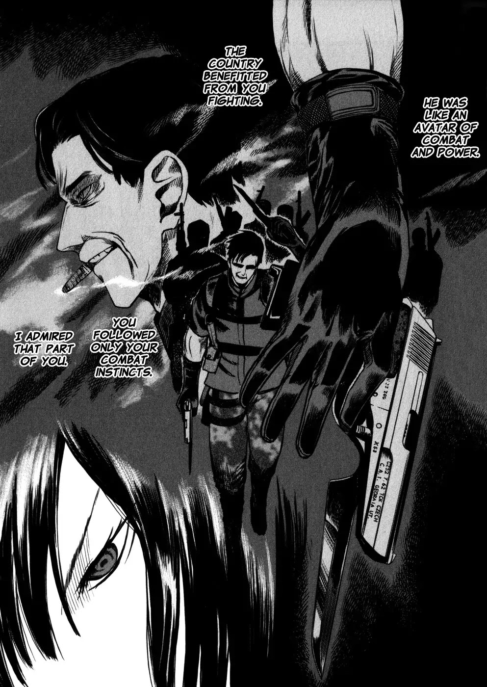 Jormungand Chapter 32 page 4 - Chapter 32: Soldier of Destruction phase.3