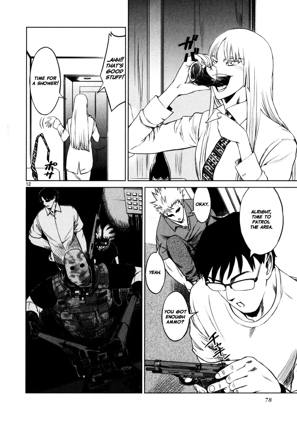 Jormungand Chapter 33 page 11 - Chapter 33: Soldier of Destruction phase.4
