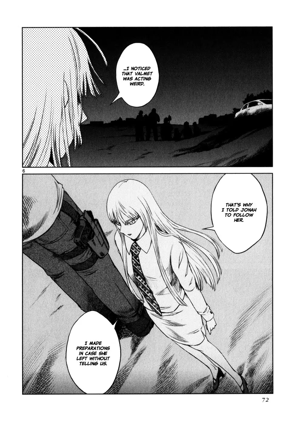 Jormungand Chapter 33 page 5 - Chapter 33: Soldier of Destruction phase.4