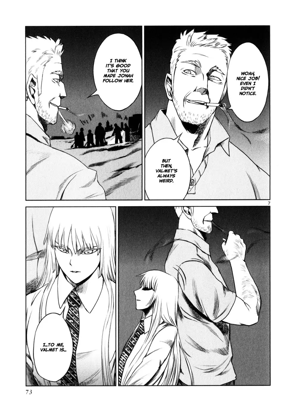 Jormungand Chapter 33 page 6 - Chapter 33: Soldier of Destruction phase.4