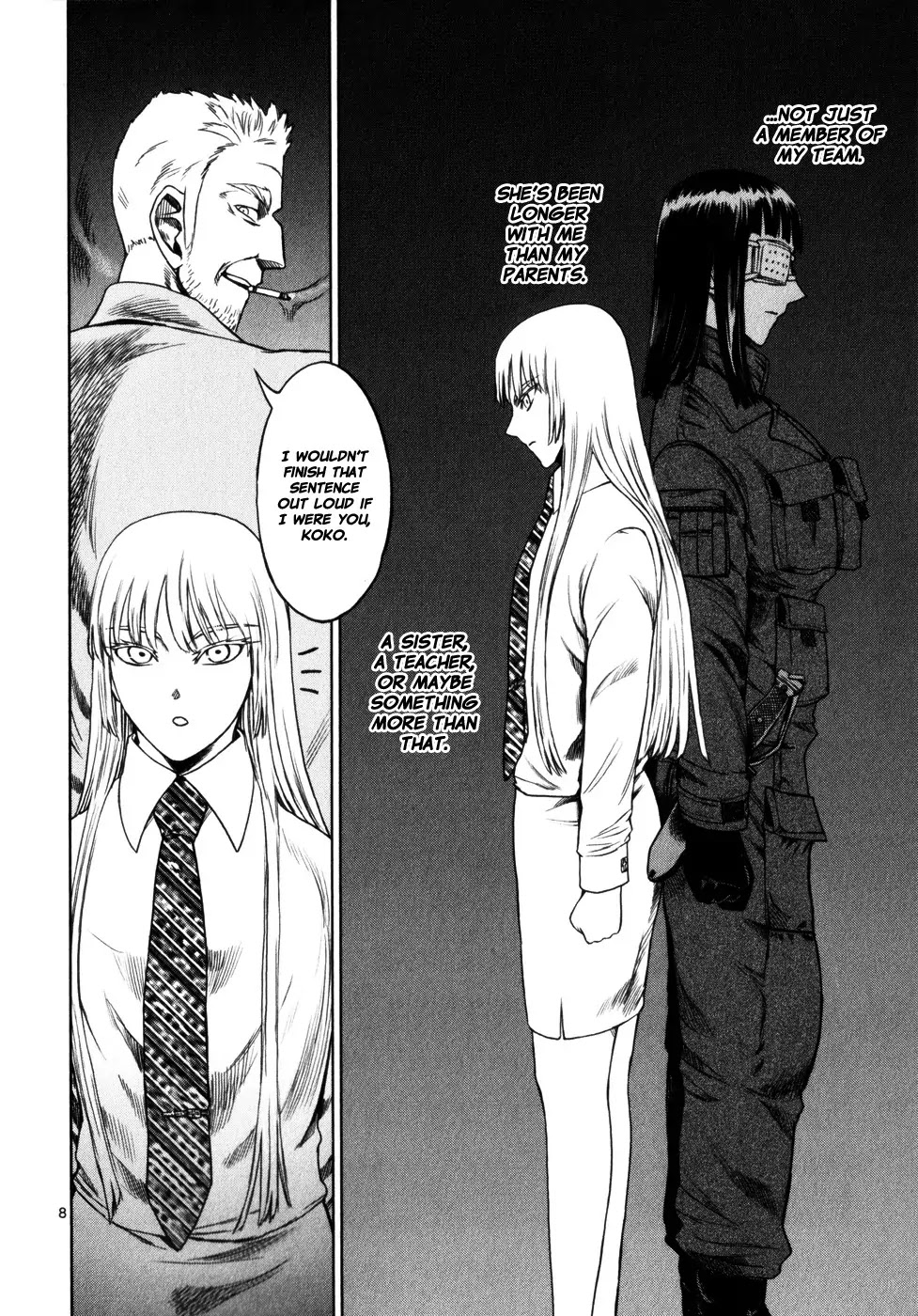 Jormungand Chapter 33 page 7 - Chapter 33: Soldier of Destruction phase.4