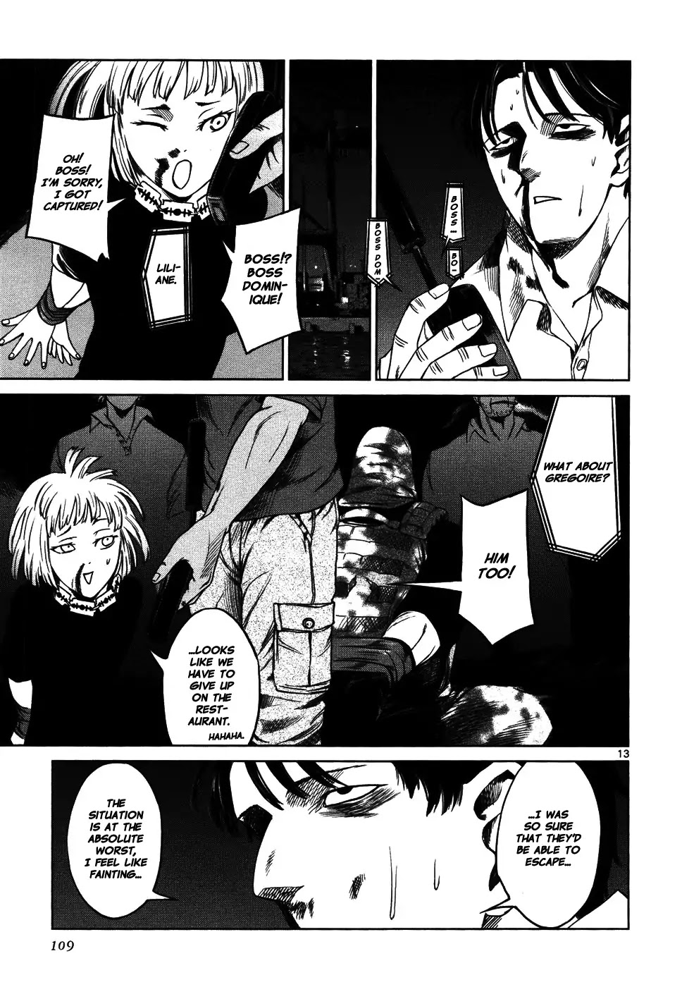 Jormungand Chapter 34 page 11 - Chapter 34: Soldier of Destruction phase.5