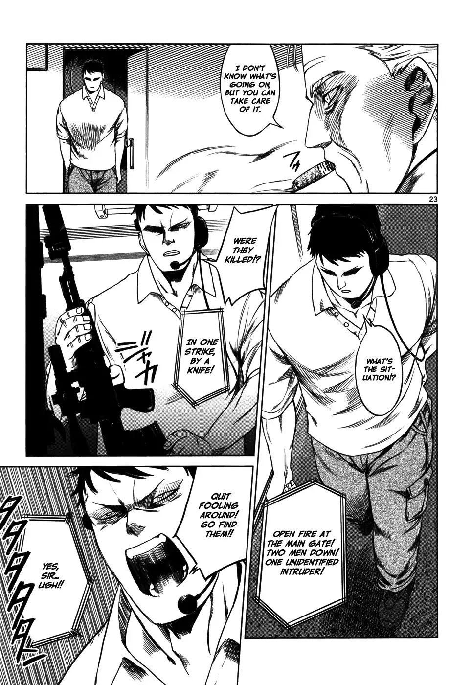 Jormungand Chapter 34 page 21 - Chapter 34: Soldier of Destruction phase.5