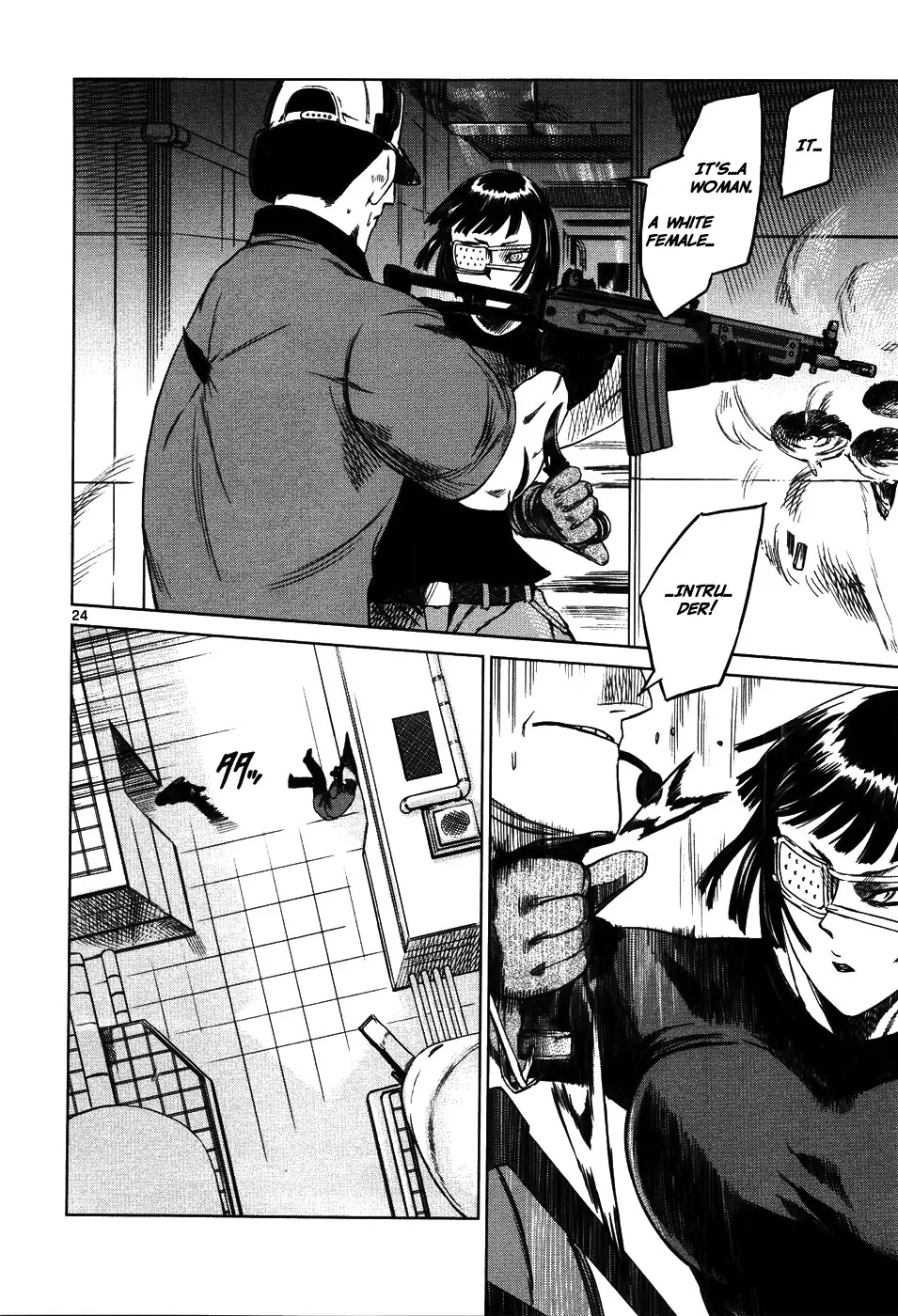 Jormungand Chapter 34 page 22 - Chapter 34: Soldier of Destruction phase.5