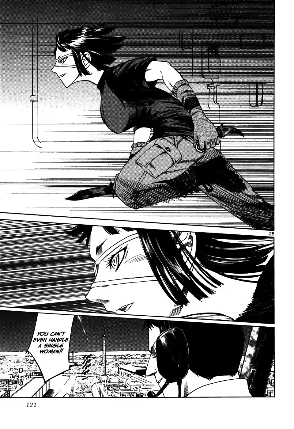 Jormungand Chapter 34 page 23 - Chapter 34: Soldier of Destruction phase.5