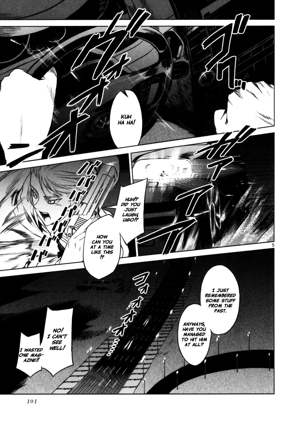 Jormungand Chapter 34 page 4 - Chapter 34: Soldier of Destruction phase.5