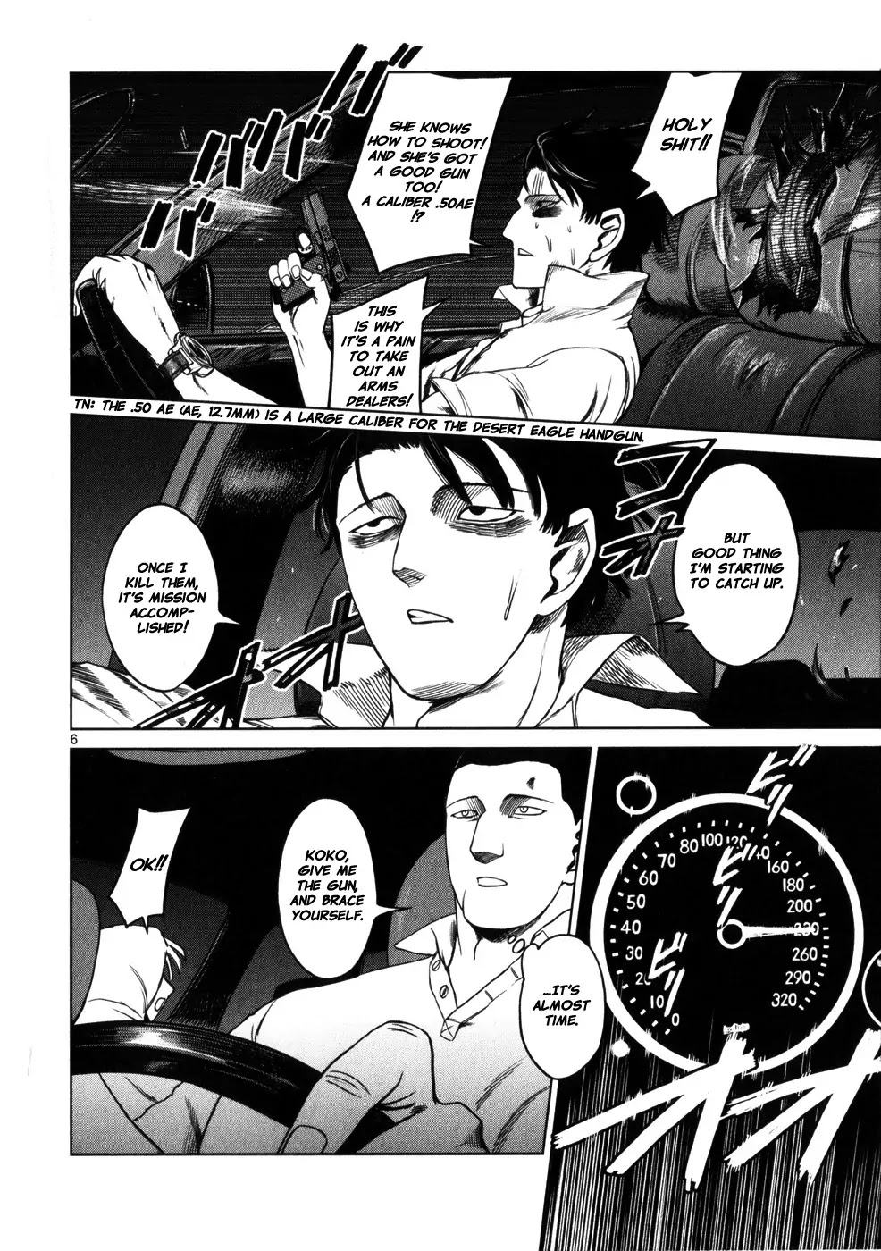Jormungand Chapter 34 page 5 - Chapter 34: Soldier of Destruction phase.5