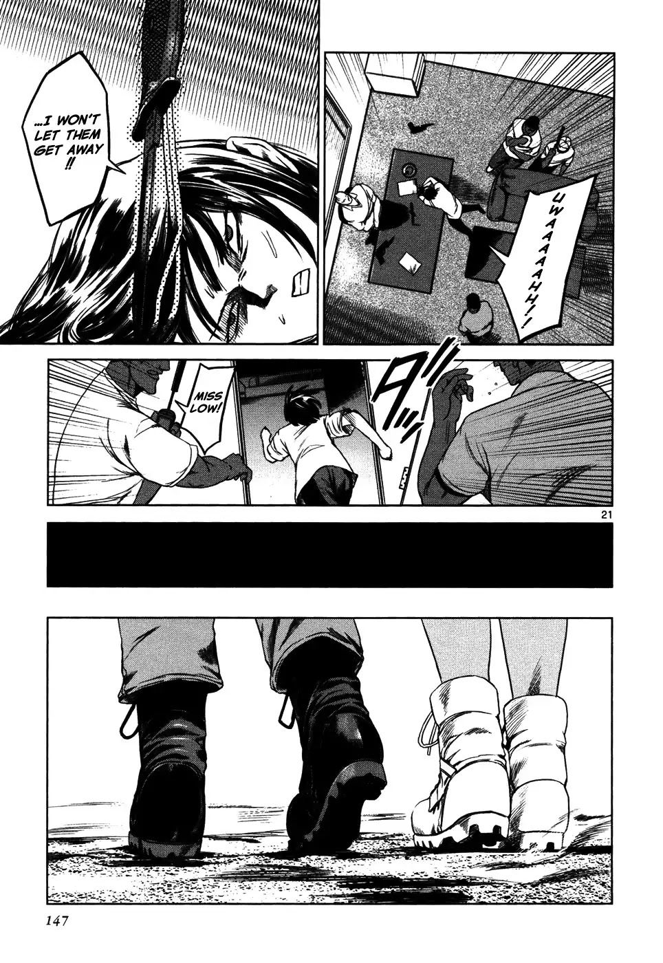 Jormungand Chapter 35 page 19 - Chapter 35: Soldier of Destruction phase.6