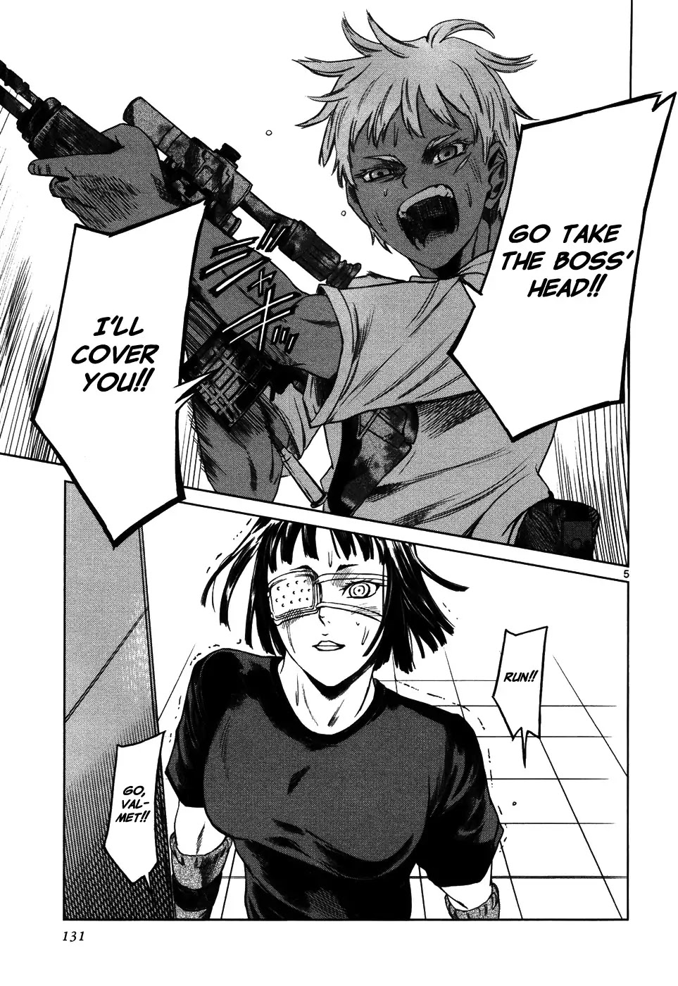 Jormungand Chapter 35 page 3 - Chapter 35: Soldier of Destruction phase.6