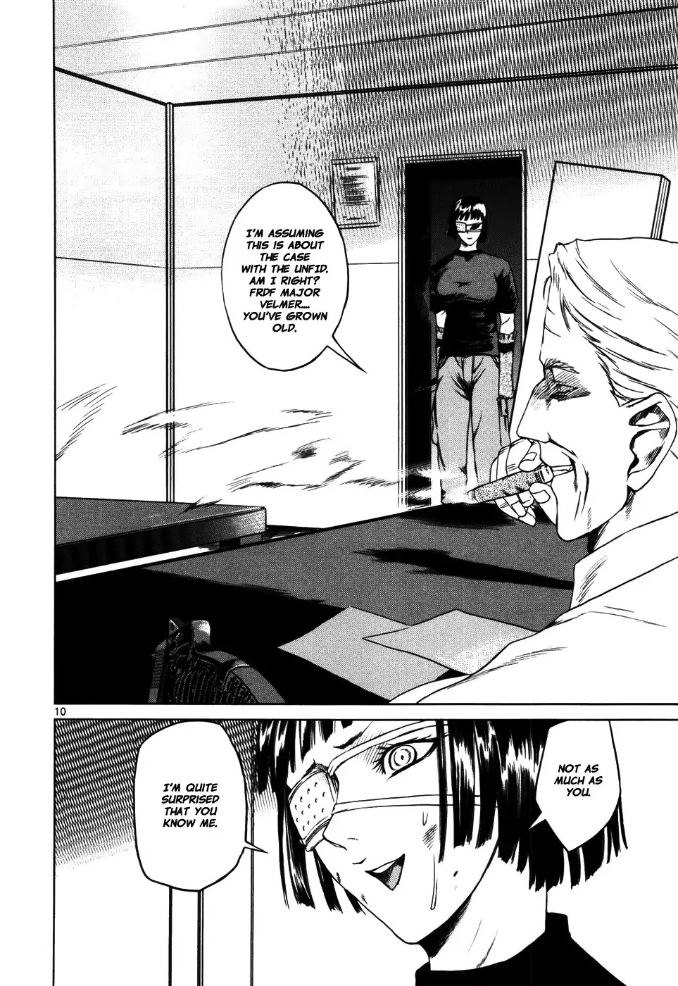 Jormungand Chapter 35 page 8 - Chapter 35: Soldier of Destruction phase.6