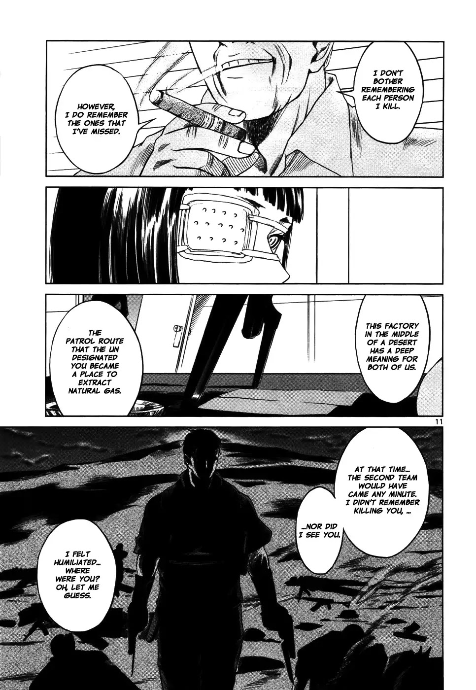 Jormungand Chapter 35 page 9 - Chapter 35: Soldier of Destruction phase.6