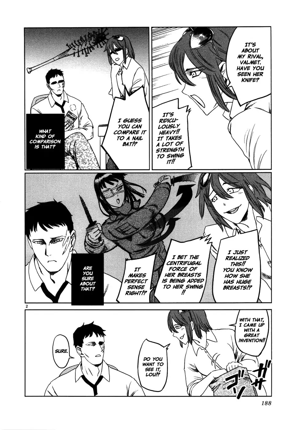 Jormungand Chapter 36.5 page 2 - Chapter 36.5: Omake