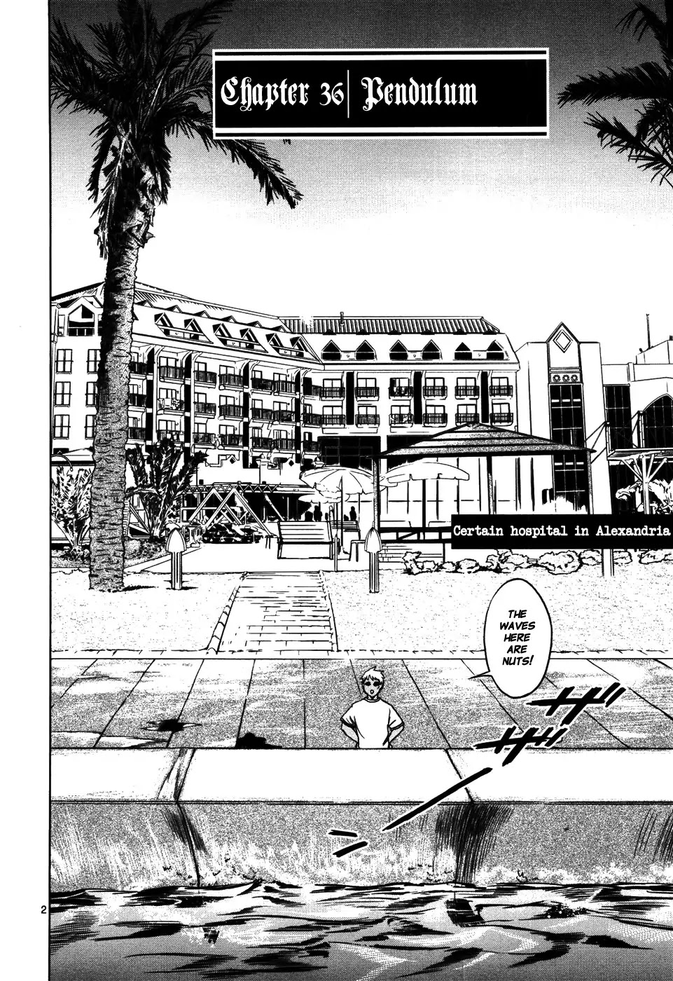 Jormungand Chapter 36 page 1 - Chapter 36: Pendulum