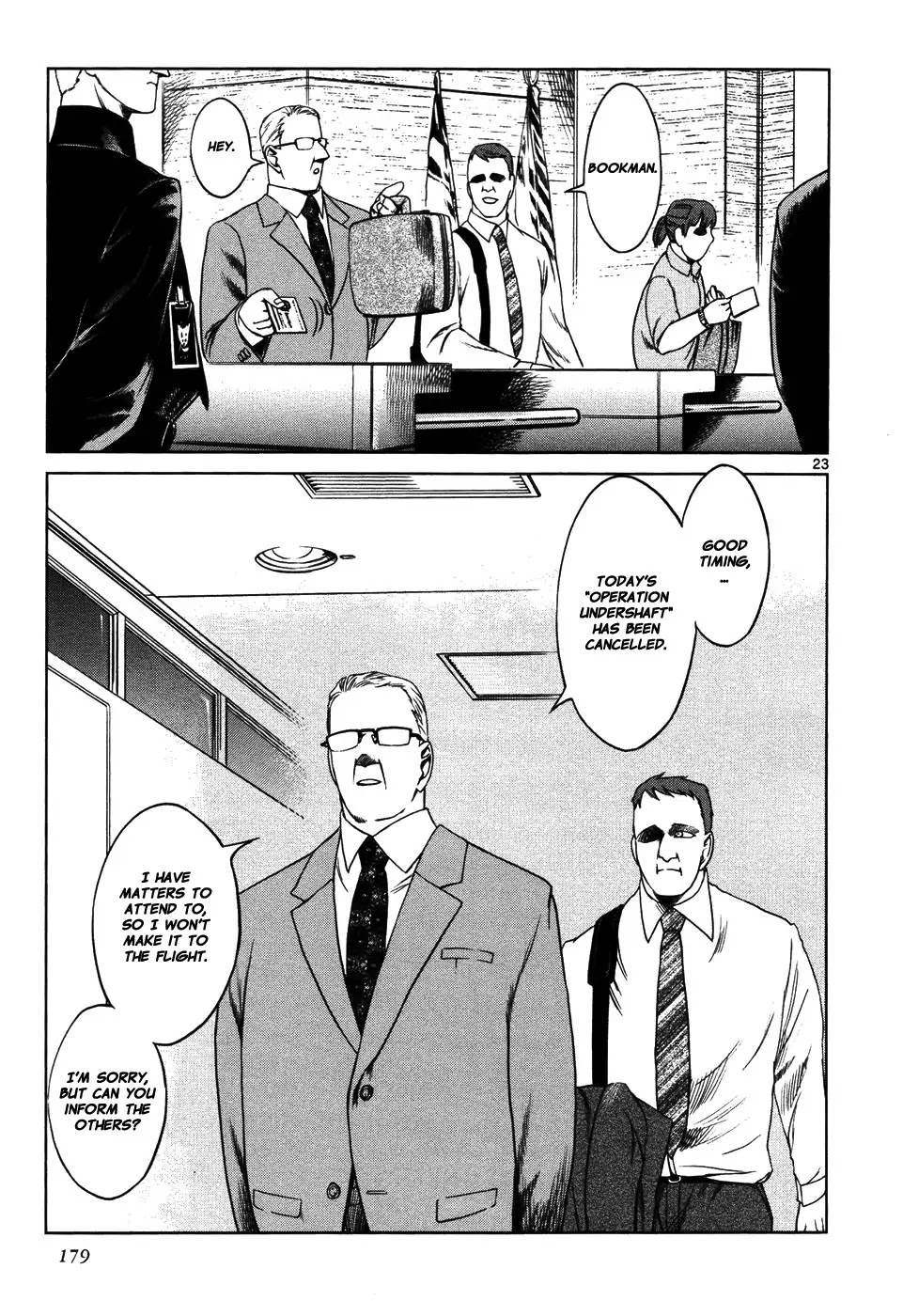 Jormungand Chapter 36 page 22 - Chapter 36: Pendulum