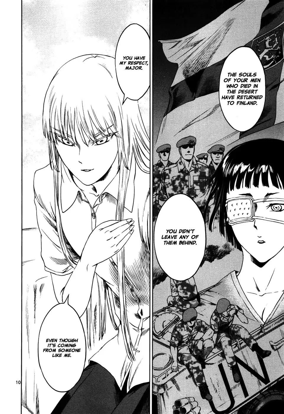 Jormungand Chapter 36 page 9 - Chapter 36: Pendulum