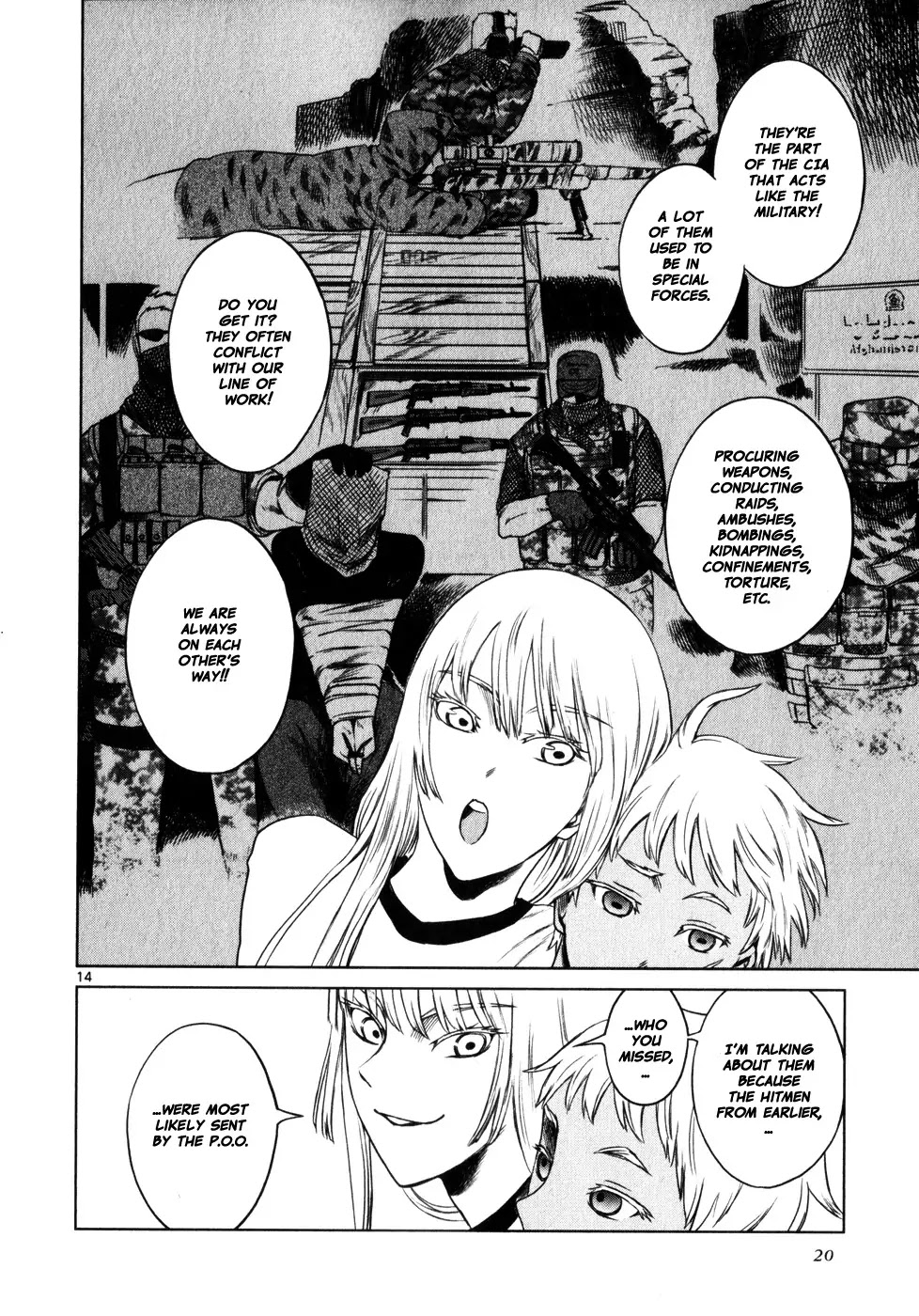 Jormungand Chapter 37 page 23 - Chapter 37: Dance with Undershaft phase.1