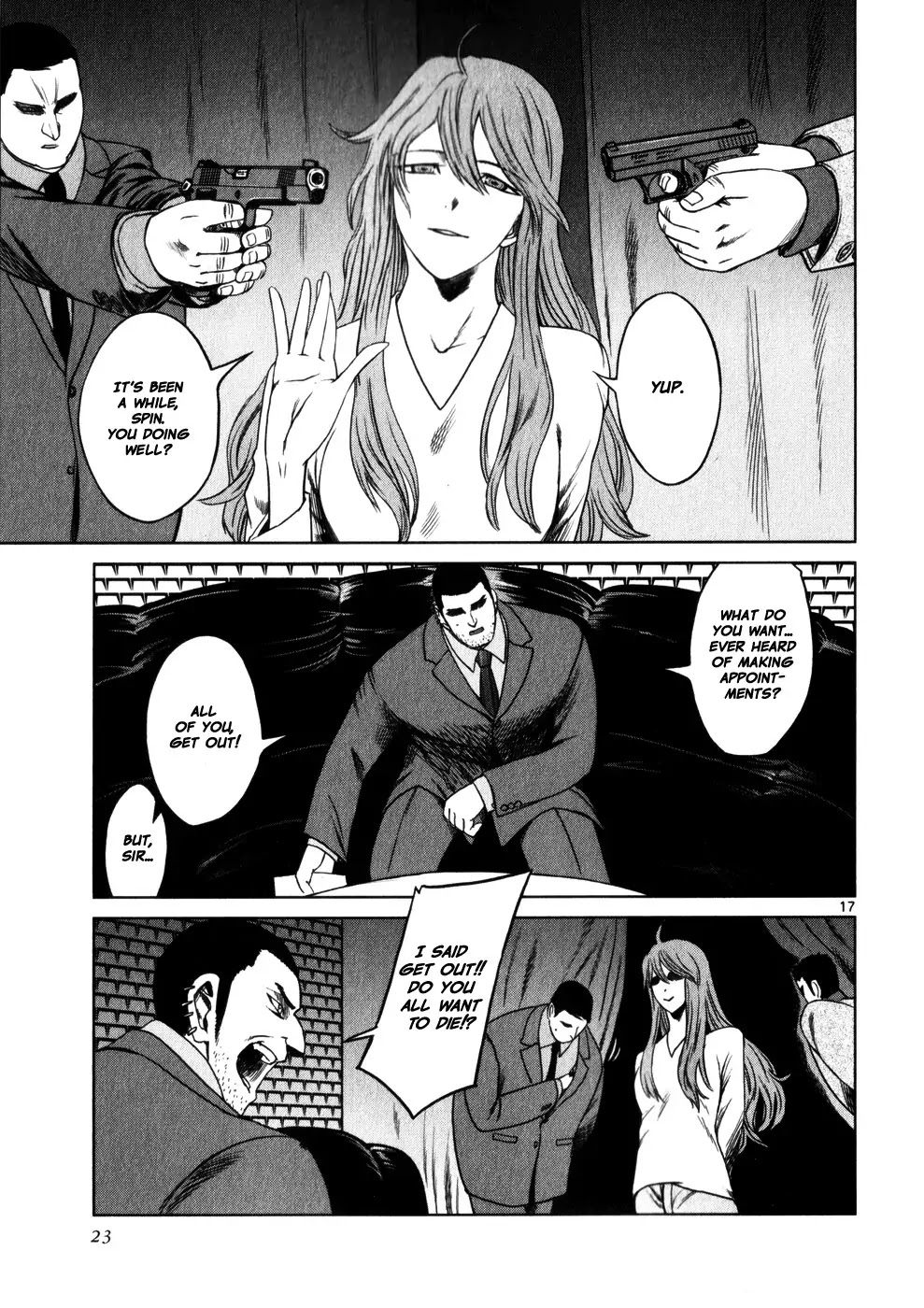 Jormungand Chapter 37 page 26 - Chapter 37: Dance with Undershaft phase.1
