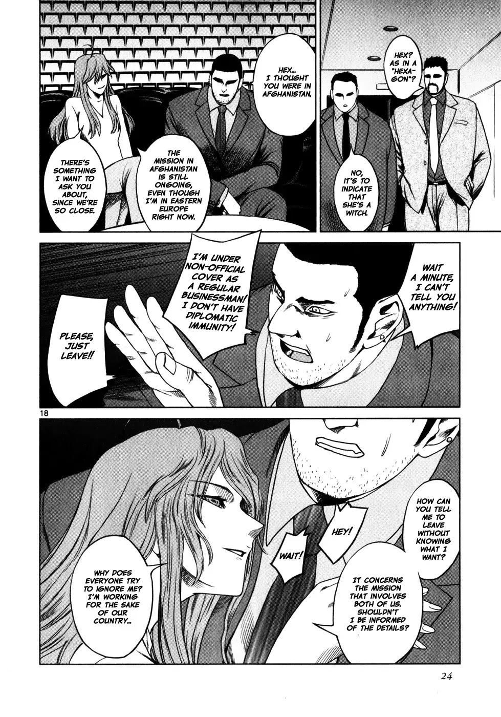 Jormungand Chapter 37 page 27 - Chapter 37: Dance with Undershaft phase.1