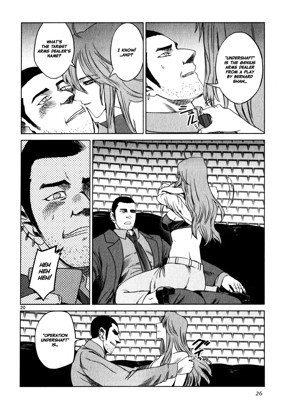 Jormungand Chapter 37 page 29 - Chapter 37: Dance with Undershaft phase.1