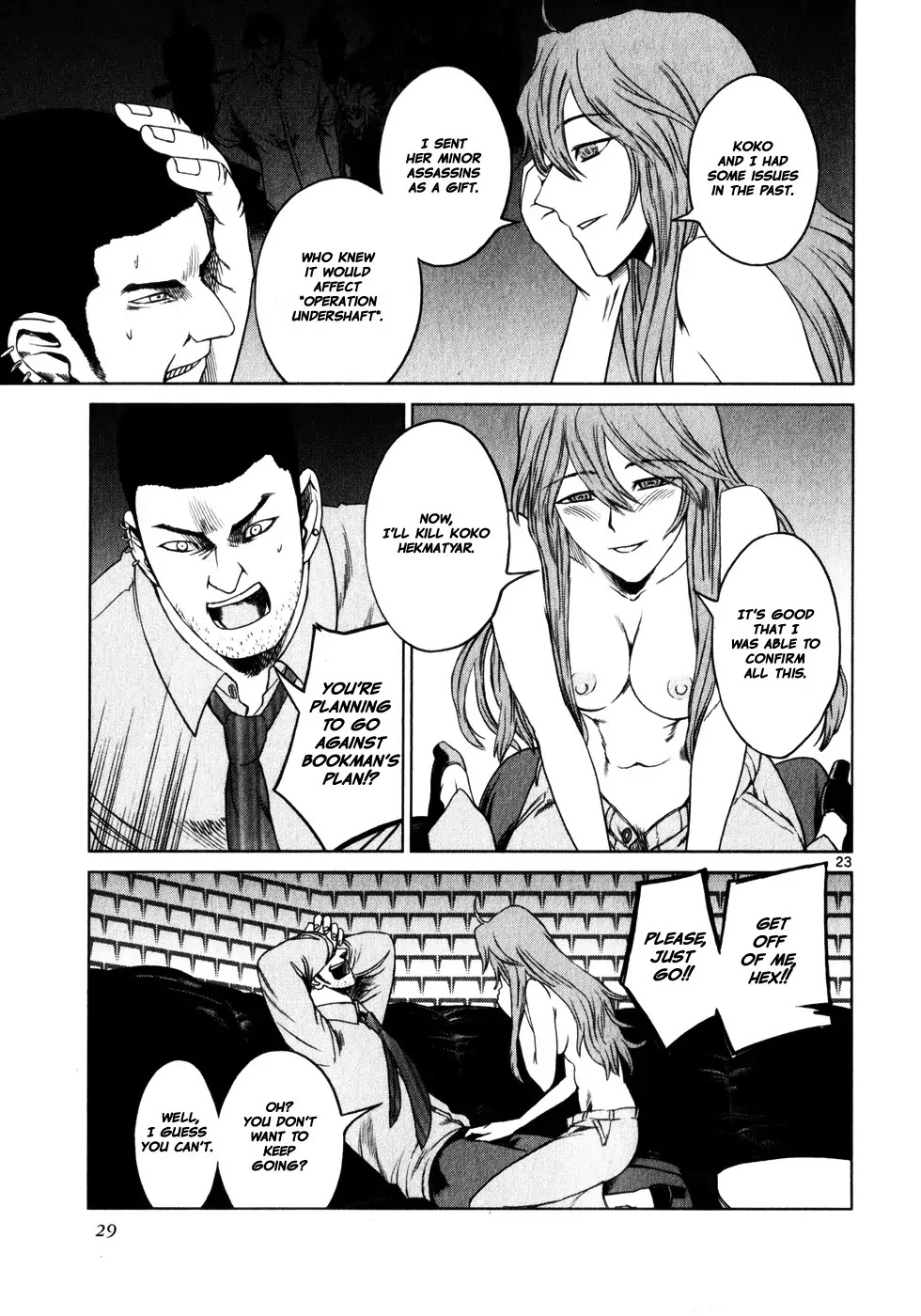 Jormungand Chapter 37 page 32 - Chapter 37: Dance with Undershaft phase.1