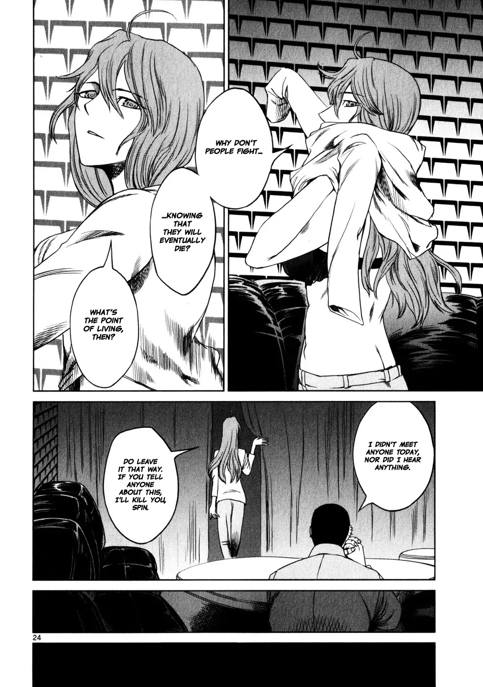 Jormungand Chapter 37 page 33 - Chapter 37: Dance with Undershaft phase.1
