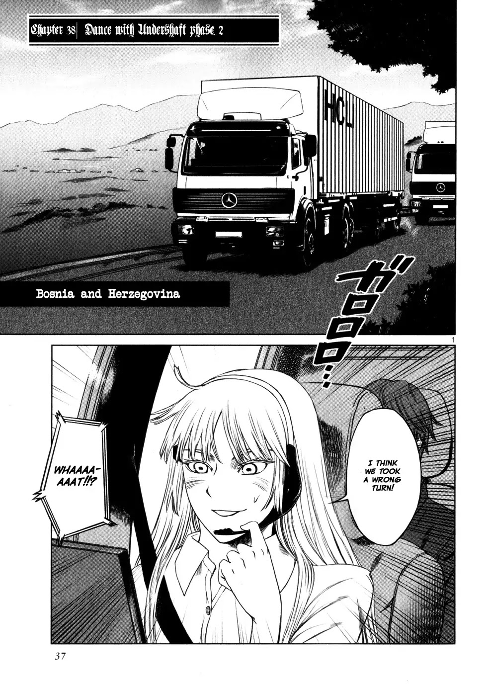 Jormungand Chapter 38 page 1 - Chapter 38: Dance with Undershaft phase.2