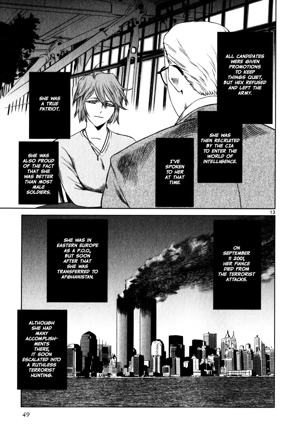 Jormungand Chapter 38 page 12 - Chapter 38: Dance with Undershaft phase.2