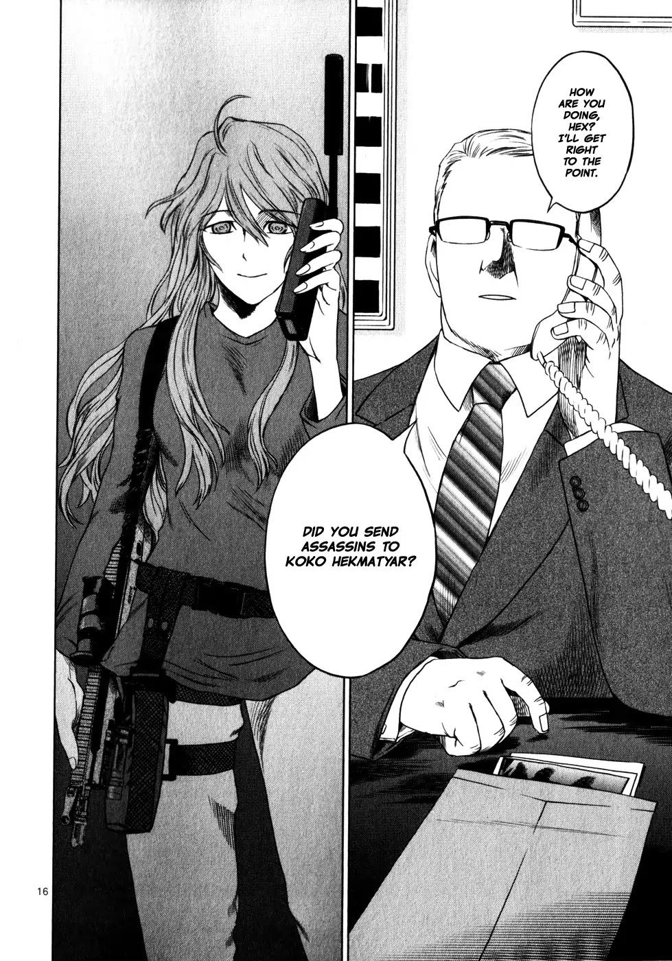 Jormungand Chapter 38 page 15 - Chapter 38: Dance with Undershaft phase.2