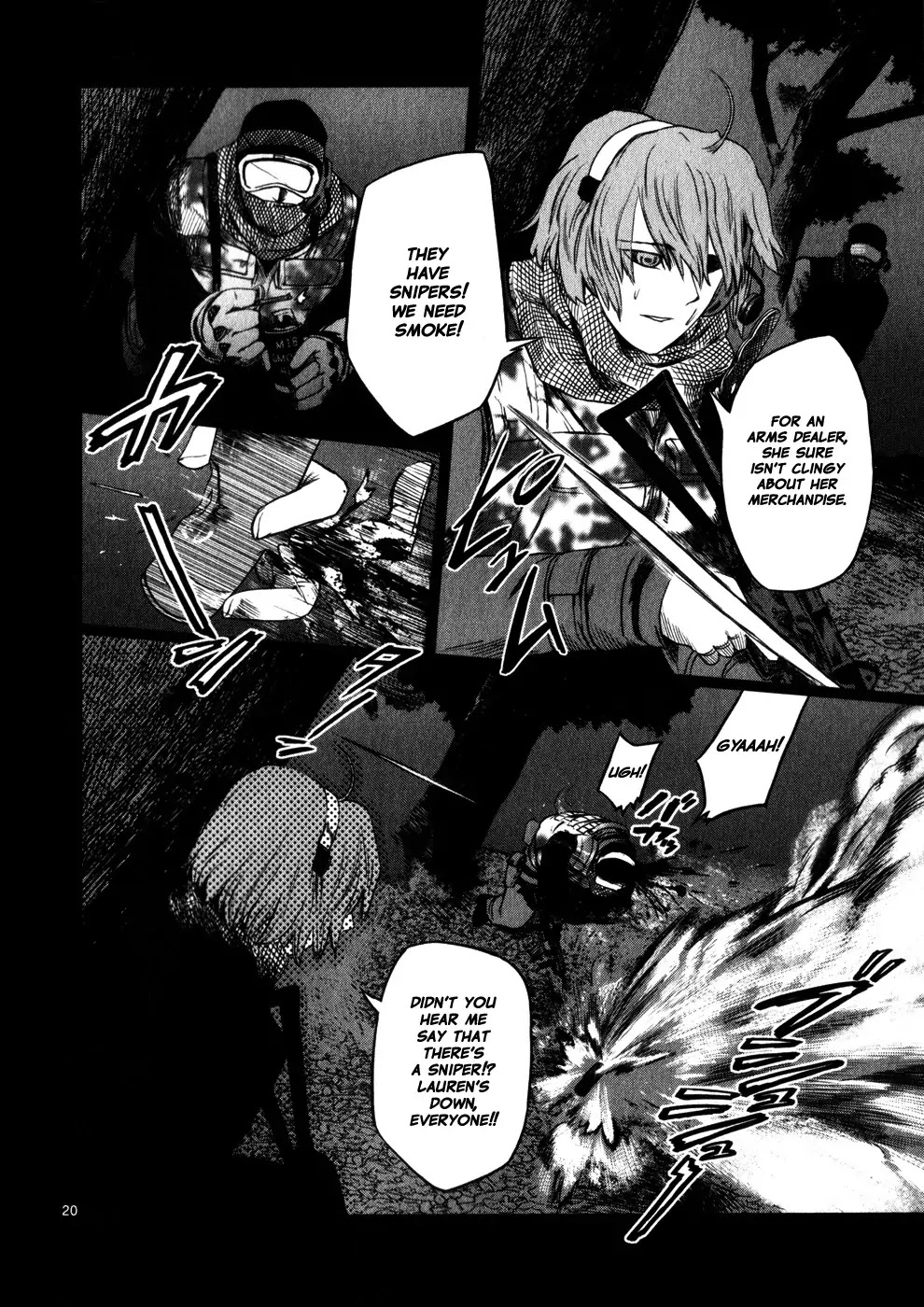Jormungand Chapter 38 page 19 - Chapter 38: Dance with Undershaft phase.2