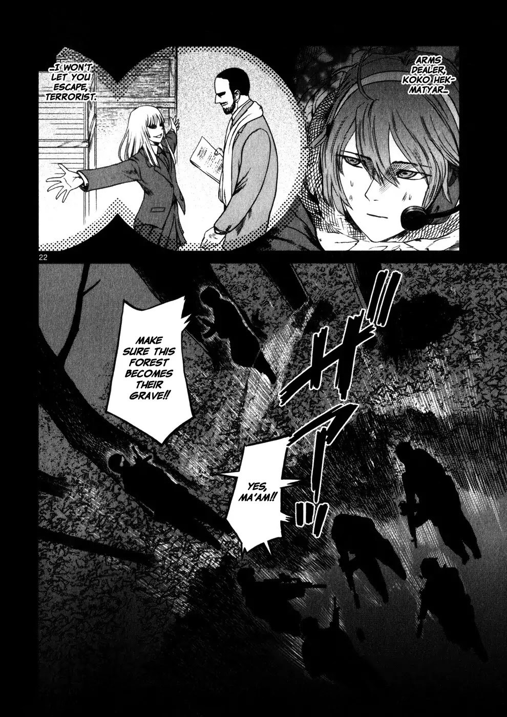 Jormungand Chapter 38 page 21 - Chapter 38: Dance with Undershaft phase.2