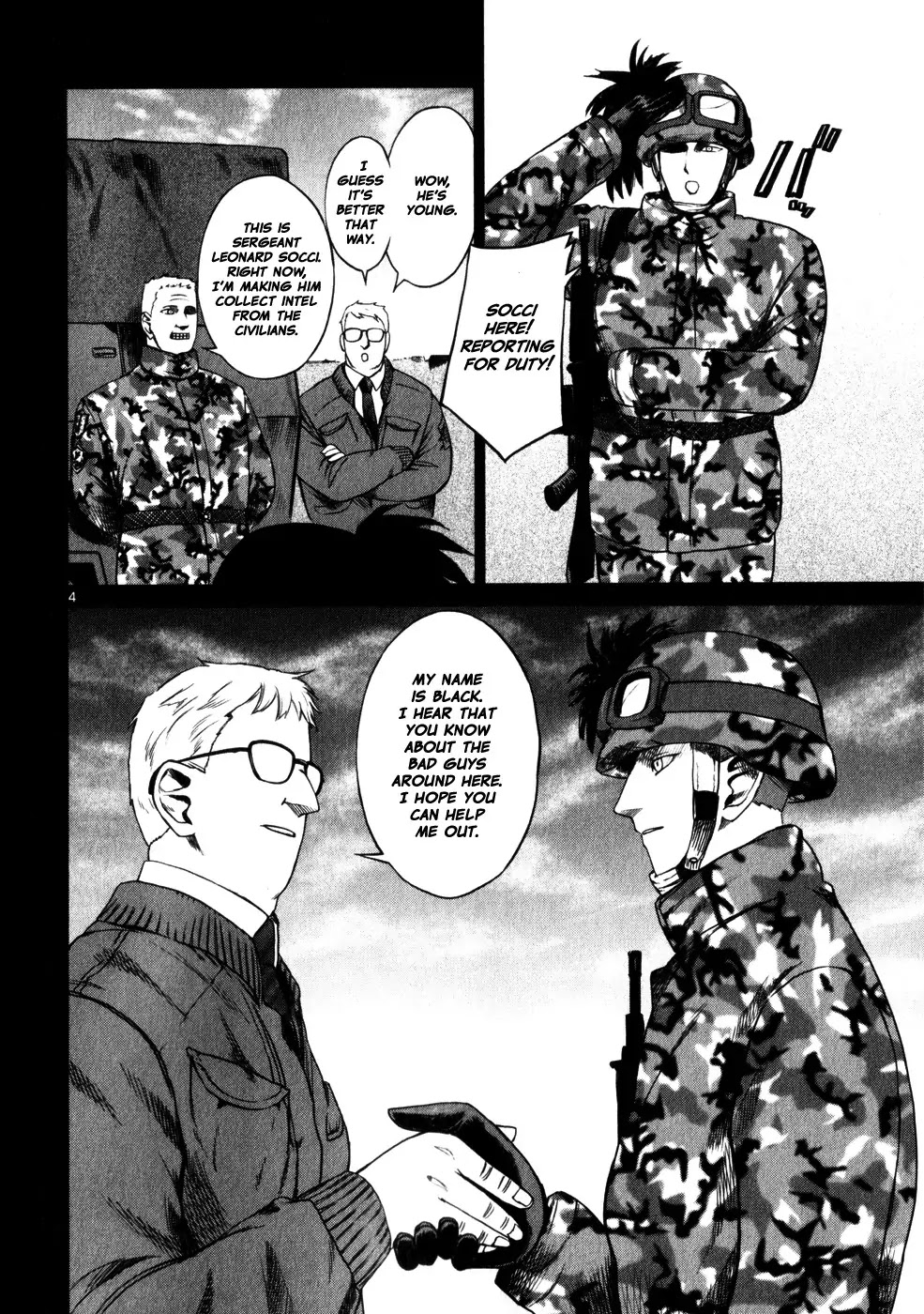 Jormungand Chapter 38 page 4 - Chapter 38: Dance with Undershaft phase.2
