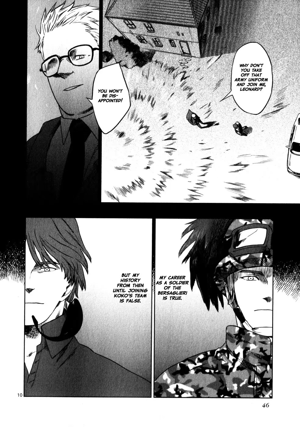 Jormungand Chapter 38 page 9 - Chapter 38: Dance with Undershaft phase.2