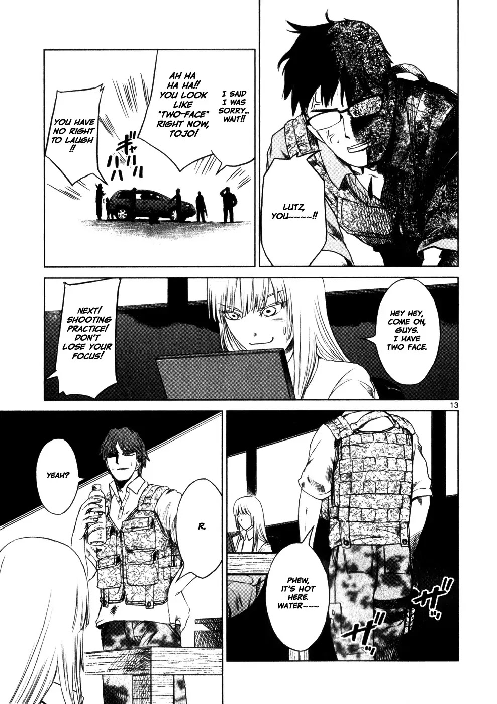 Jormungand Chapter 39 page 13 - Chapter 39: Dance with Undershaft phase.3