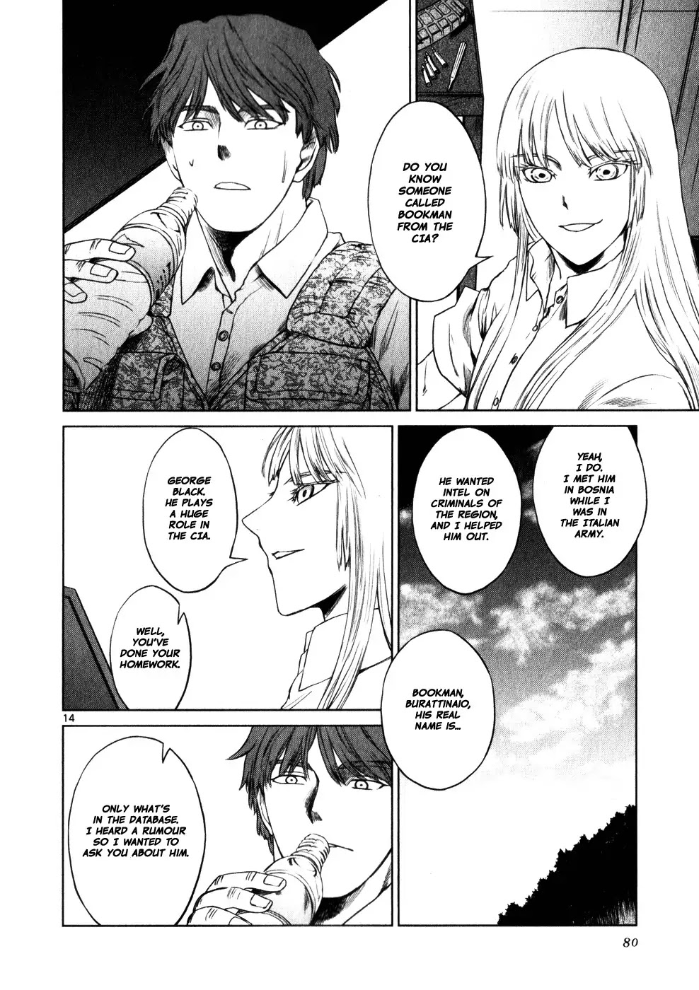 Jormungand Chapter 39 page 14 - Chapter 39: Dance with Undershaft phase.3