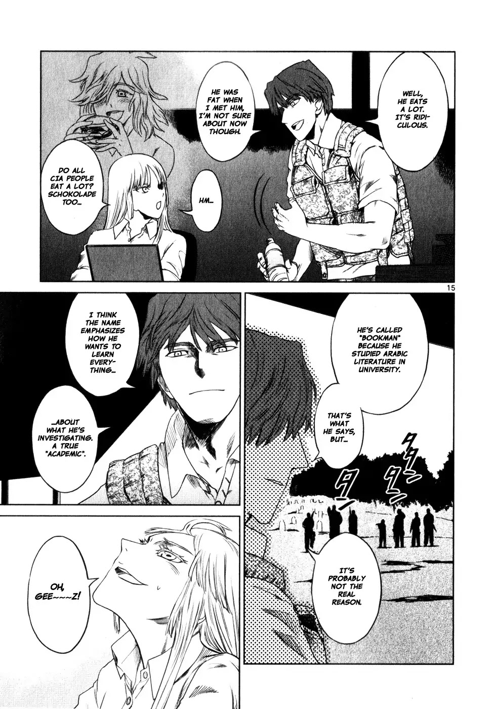 Jormungand Chapter 39 page 15 - Chapter 39: Dance with Undershaft phase.3