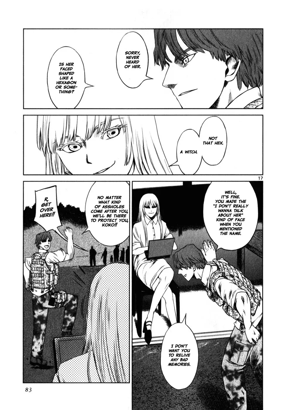 Jormungand Chapter 39 page 17 - Chapter 39: Dance with Undershaft phase.3