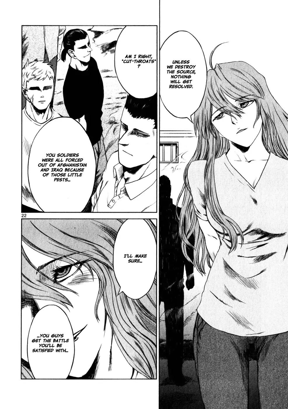 Jormungand Chapter 39 page 22 - Chapter 39: Dance with Undershaft phase.3