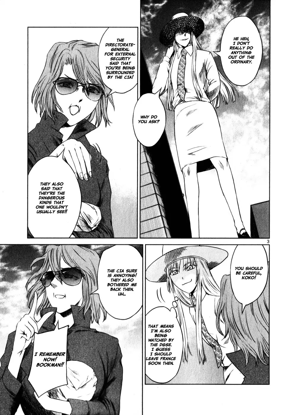 Jormungand Chapter 39 page 3 - Chapter 39: Dance with Undershaft phase.3