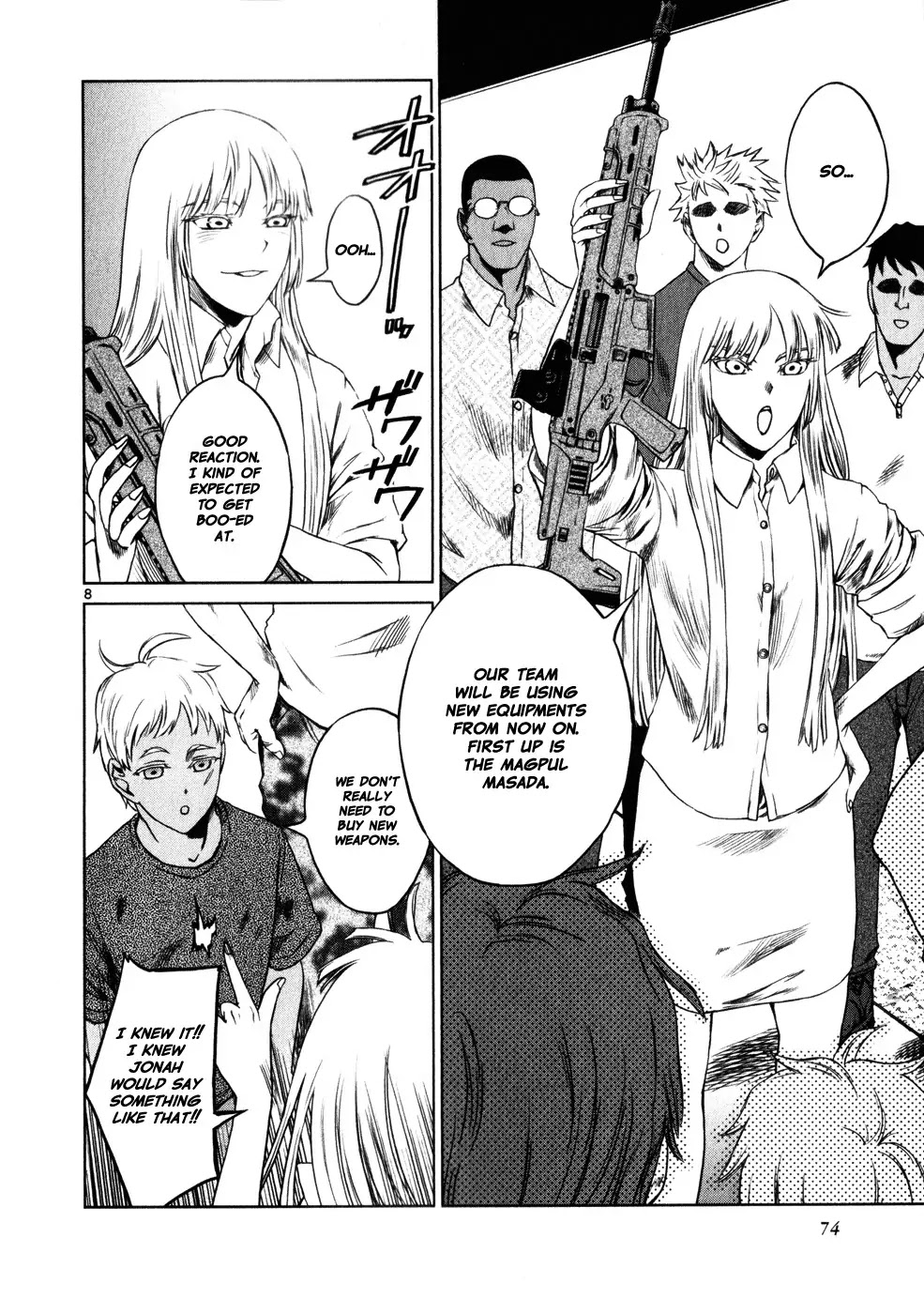 Jormungand Chapter 39 page 8 - Chapter 39: Dance with Undershaft phase.3
