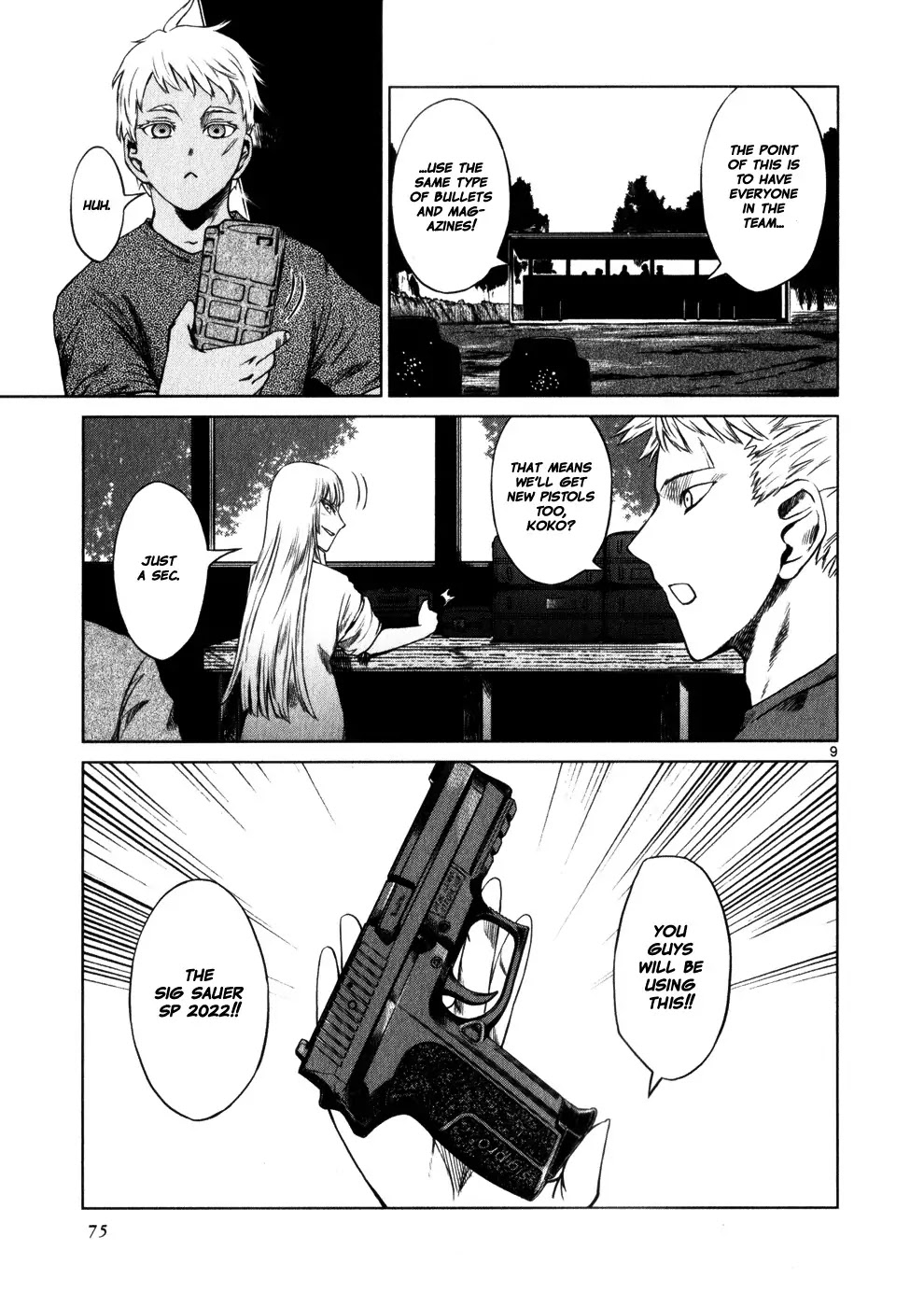 Jormungand Chapter 39 page 9 - Chapter 39: Dance with Undershaft phase.3