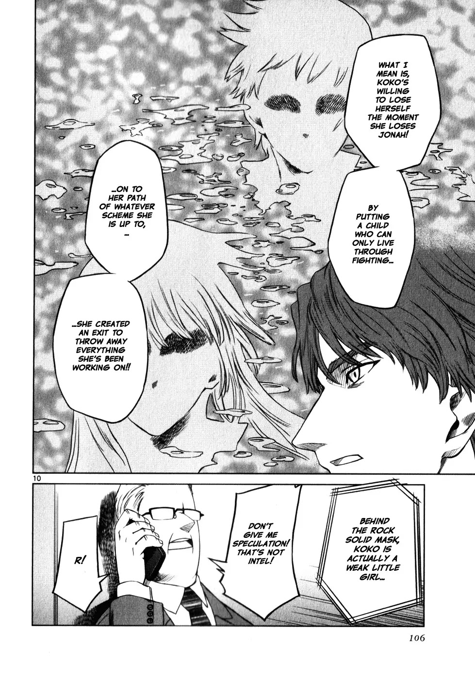 Jormungand Chapter 40 page 10 - Chapter 40: Dance with Undershaft phase.4