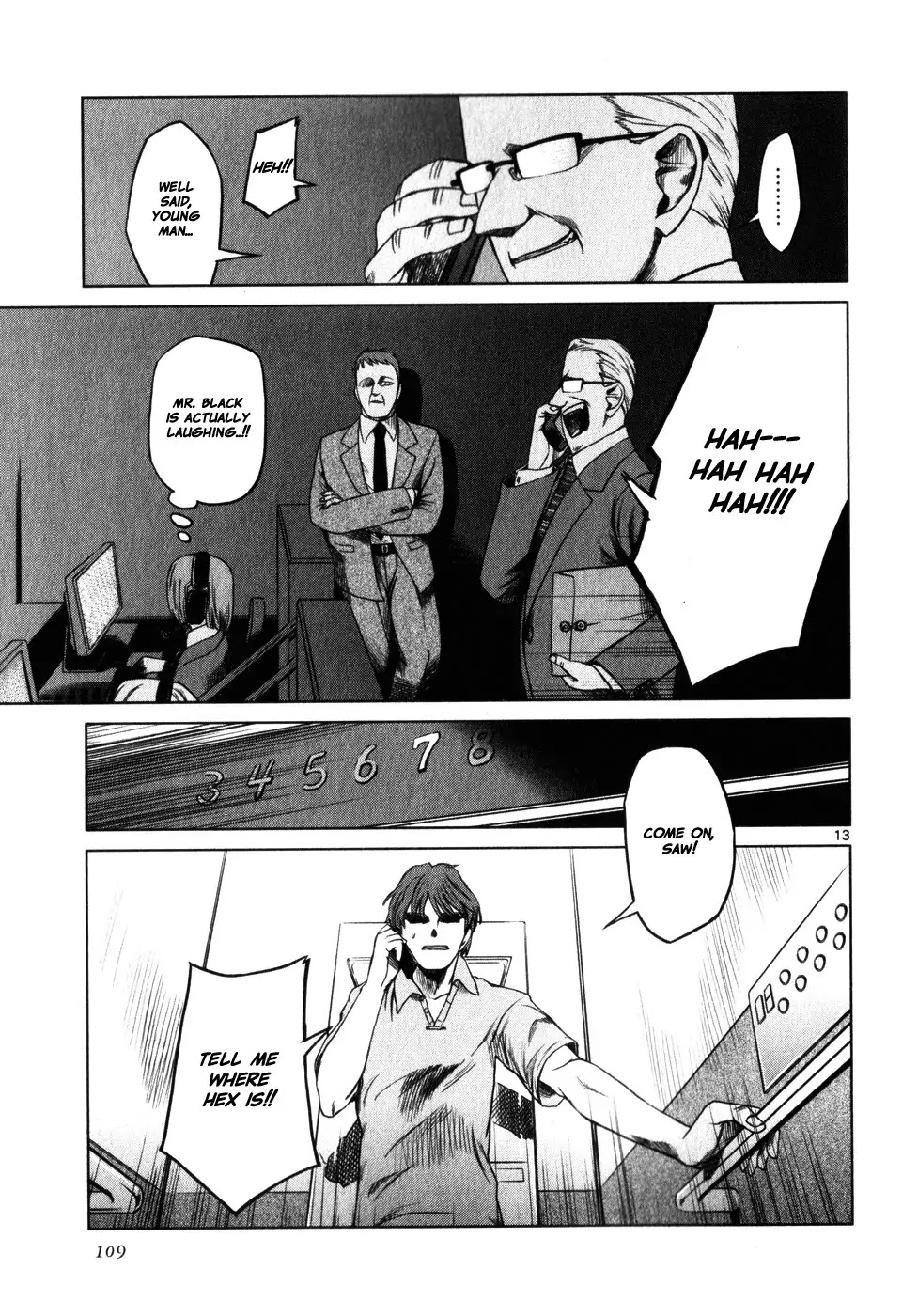Jormungand Chapter 40 page 13 - Chapter 40: Dance with Undershaft phase.4