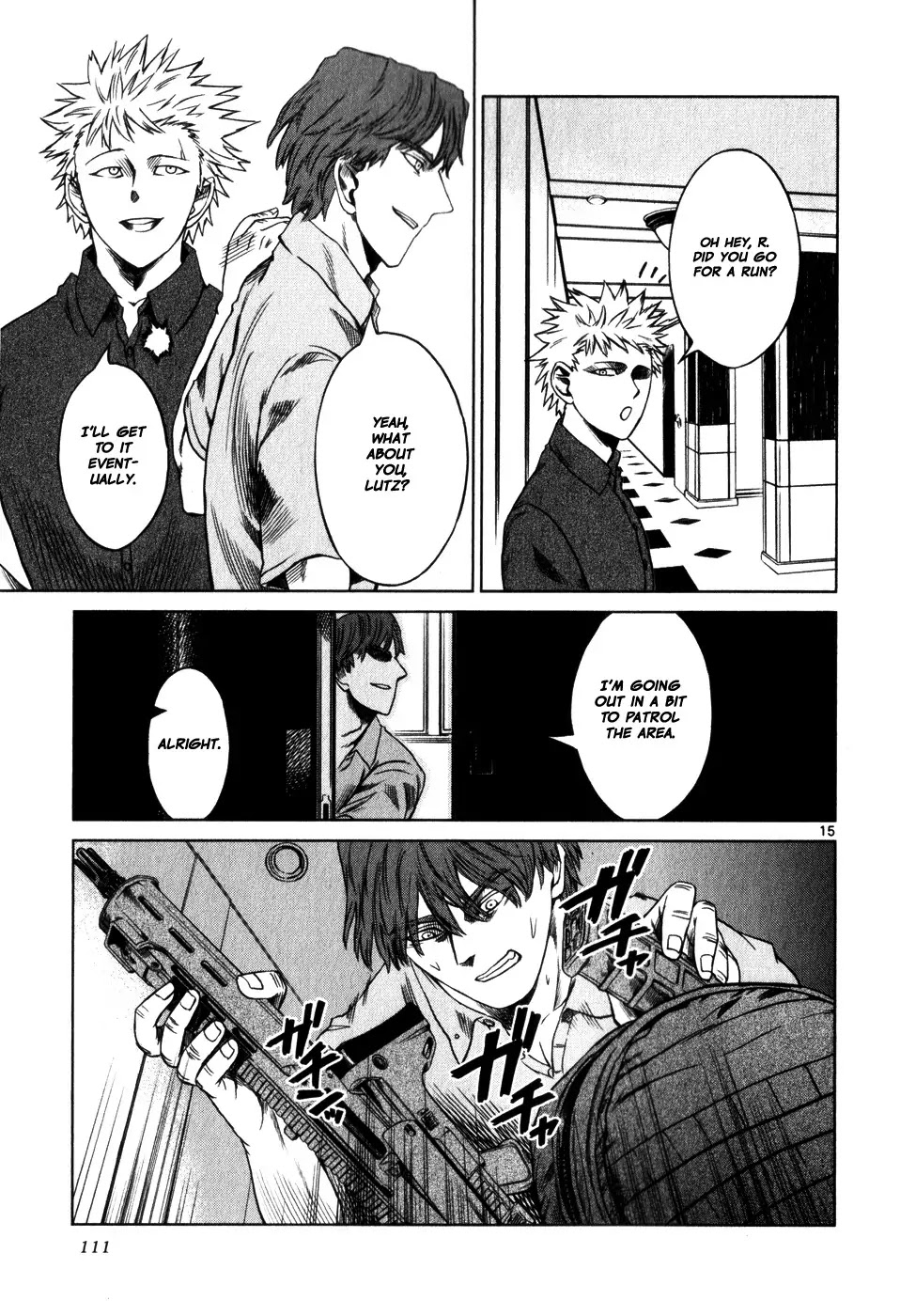 Jormungand Chapter 40 page 15 - Chapter 40: Dance with Undershaft phase.4
